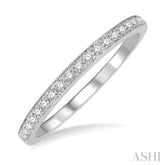 1/6 ctw Diamond Band in 14K White Gold